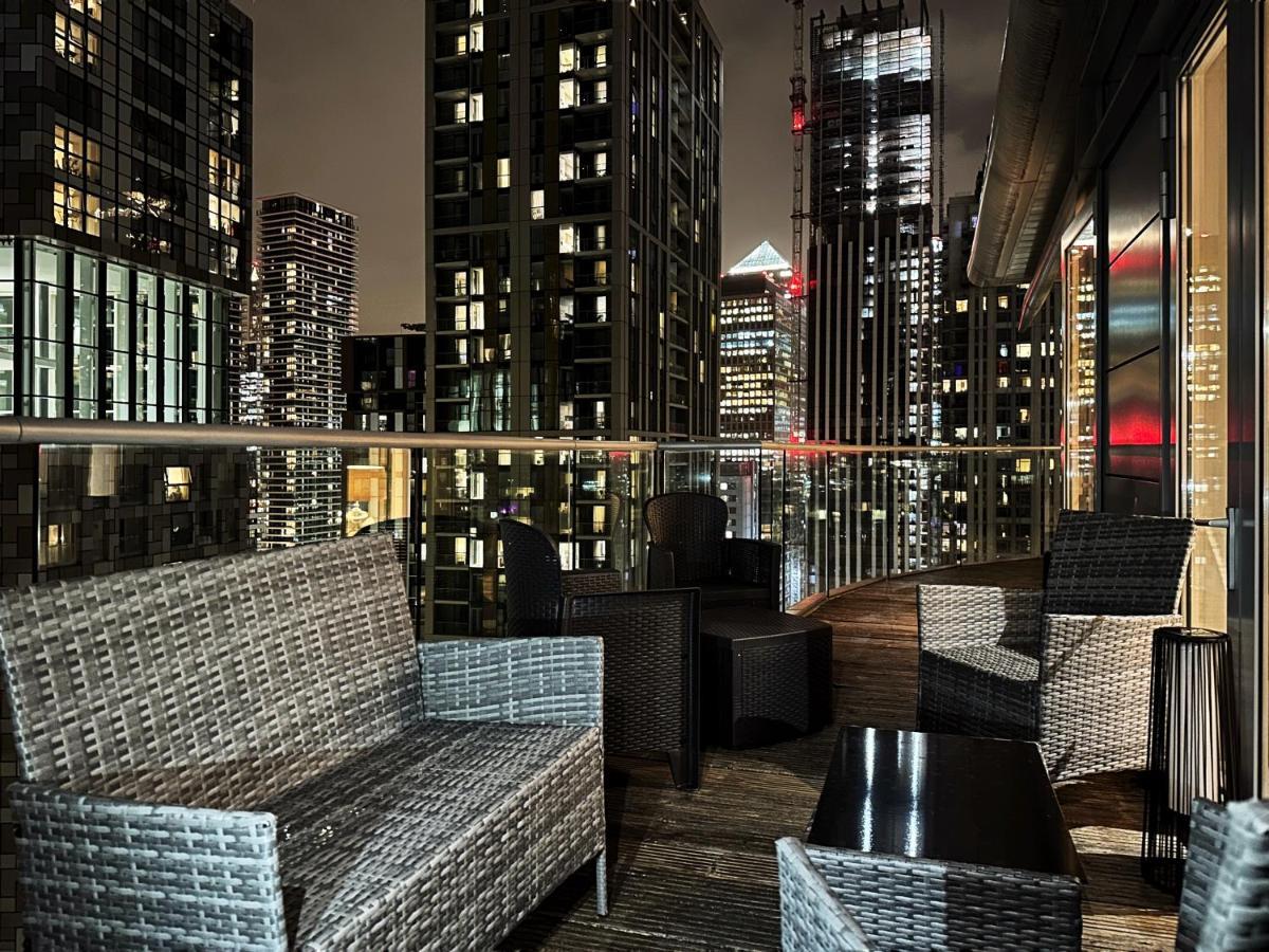 Stylish Apartment In Canary Wharf London Ngoại thất bức ảnh