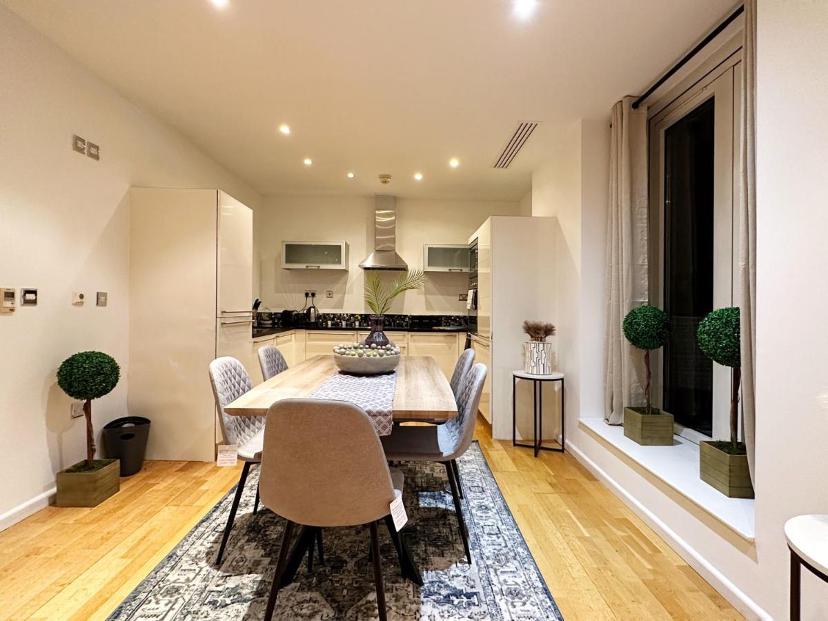 Stylish Apartment In Canary Wharf London Ngoại thất bức ảnh