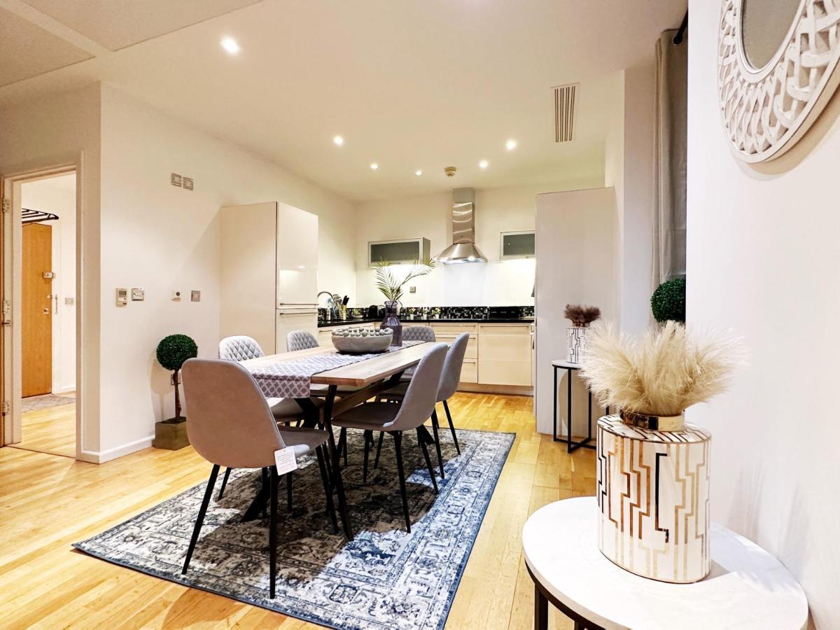 Stylish Apartment In Canary Wharf London Ngoại thất bức ảnh