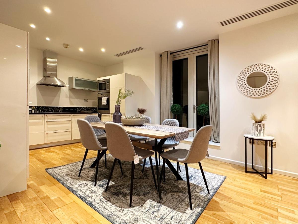 Stylish Apartment In Canary Wharf London Ngoại thất bức ảnh