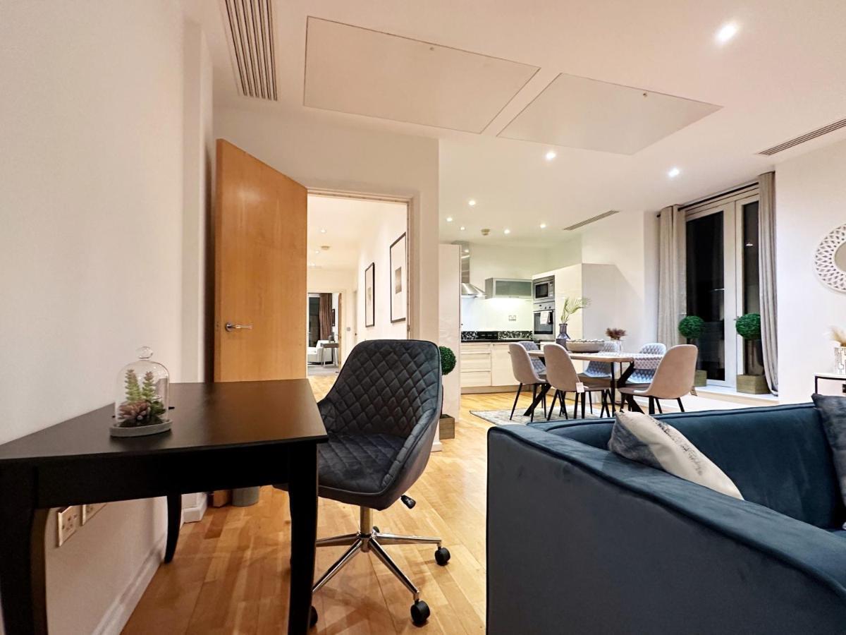 Stylish Apartment In Canary Wharf London Ngoại thất bức ảnh
